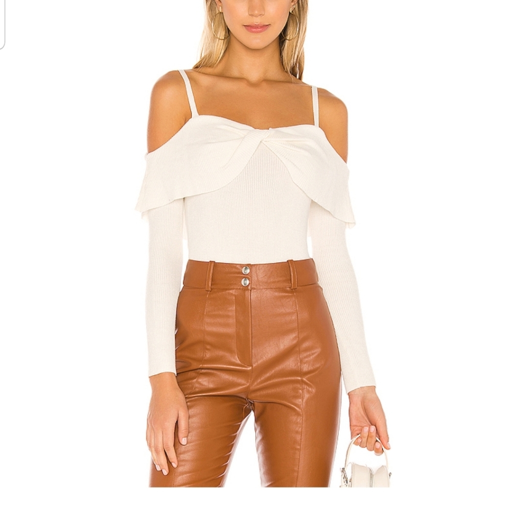 Lovers + Friends Piper Sweater in Ivory